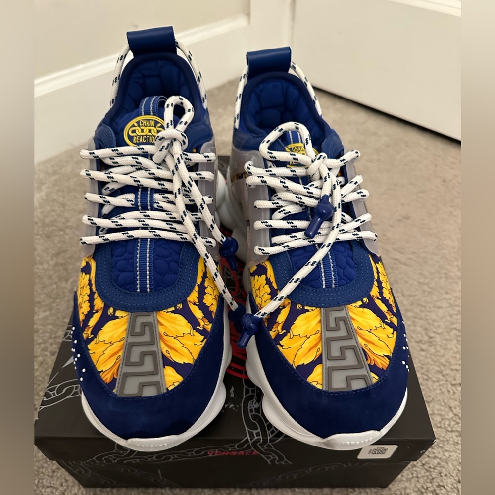 Versace Shoes | Versace Chain Reaction Sneakers | Size: 43/10|